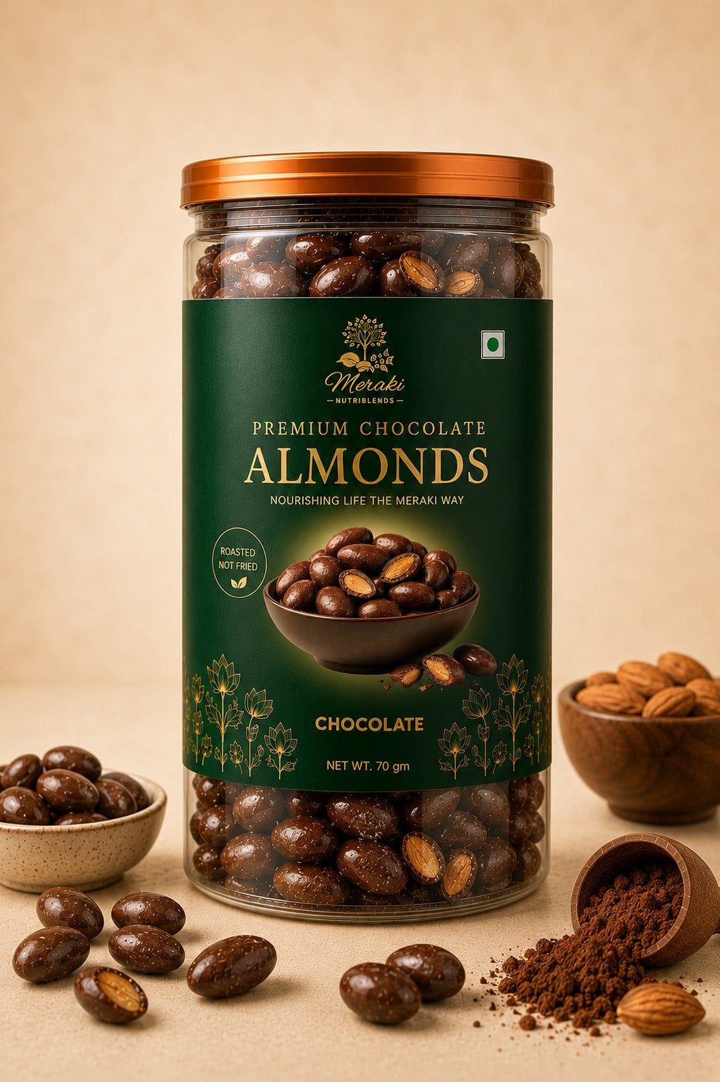 Premium Chocolate Almond