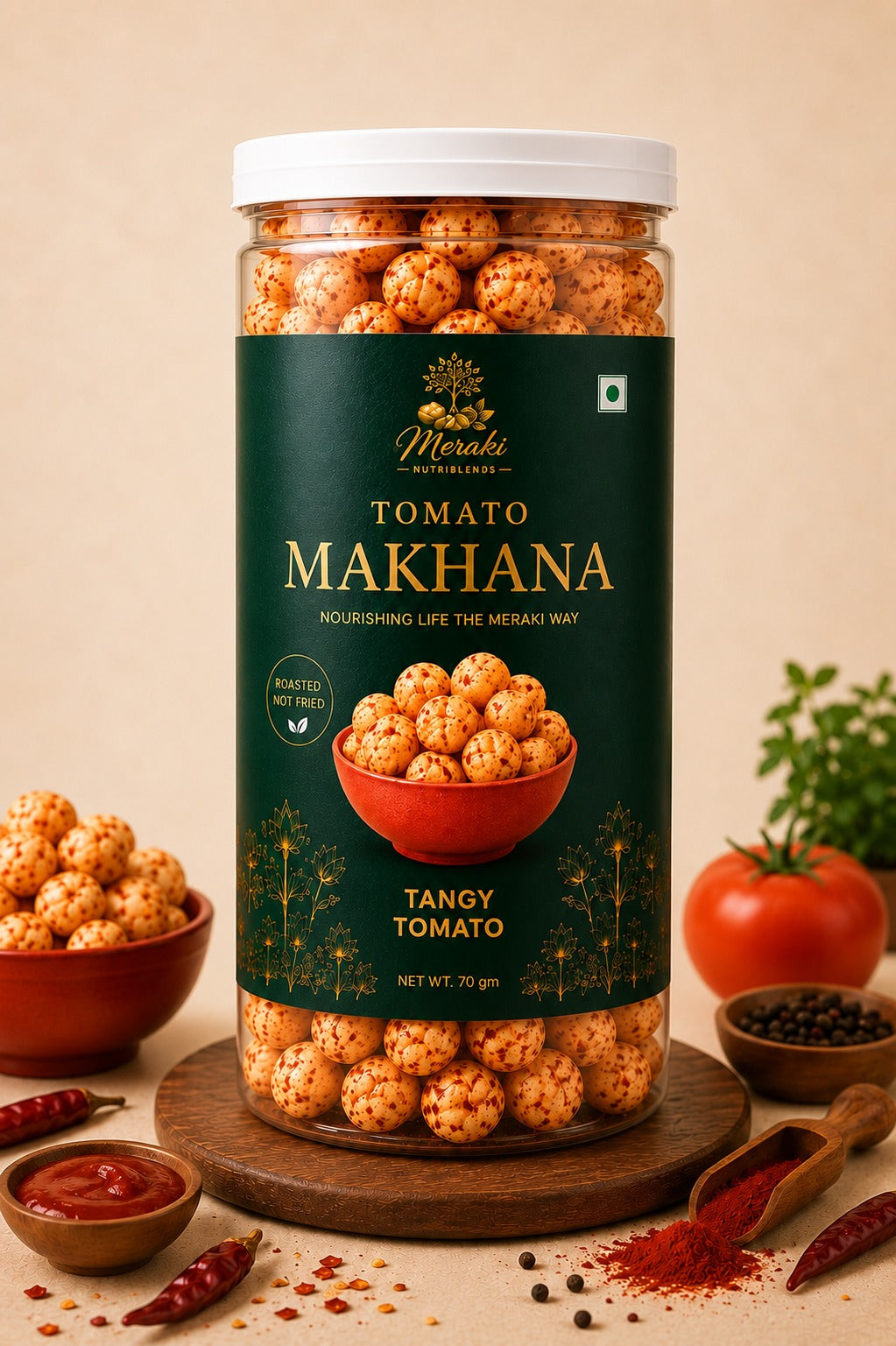 Tomato Makhana