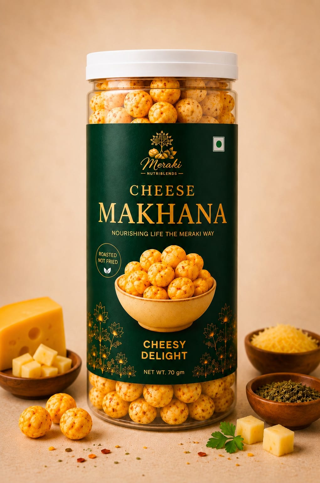 Cheese Makhana