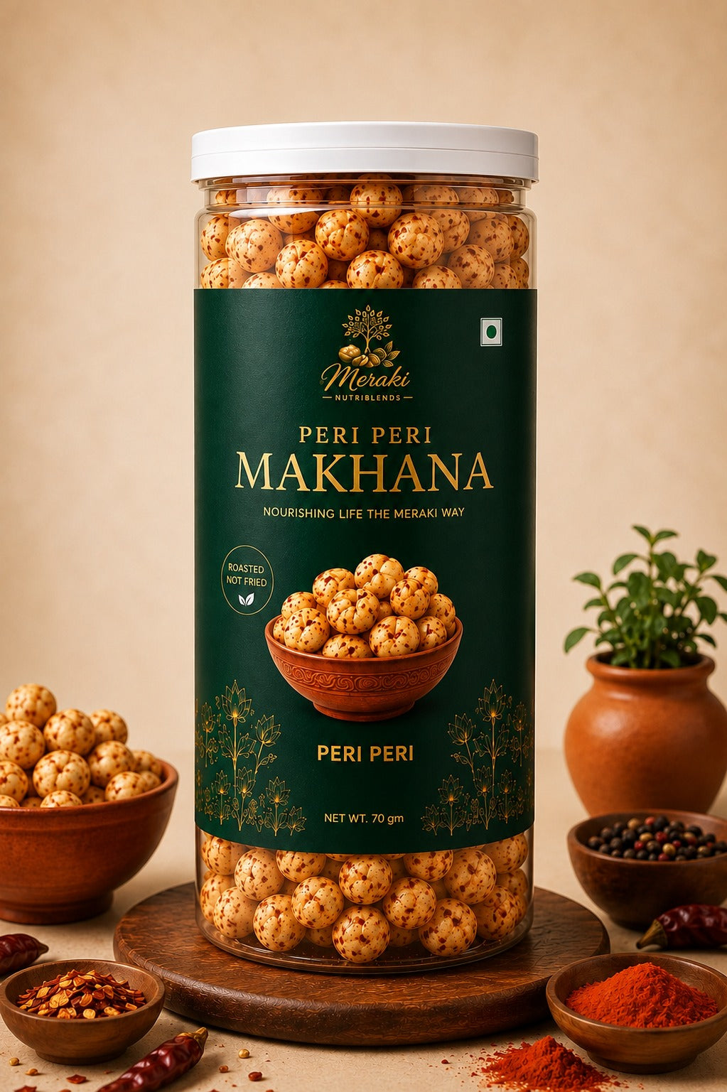 Peri Peri Makhana