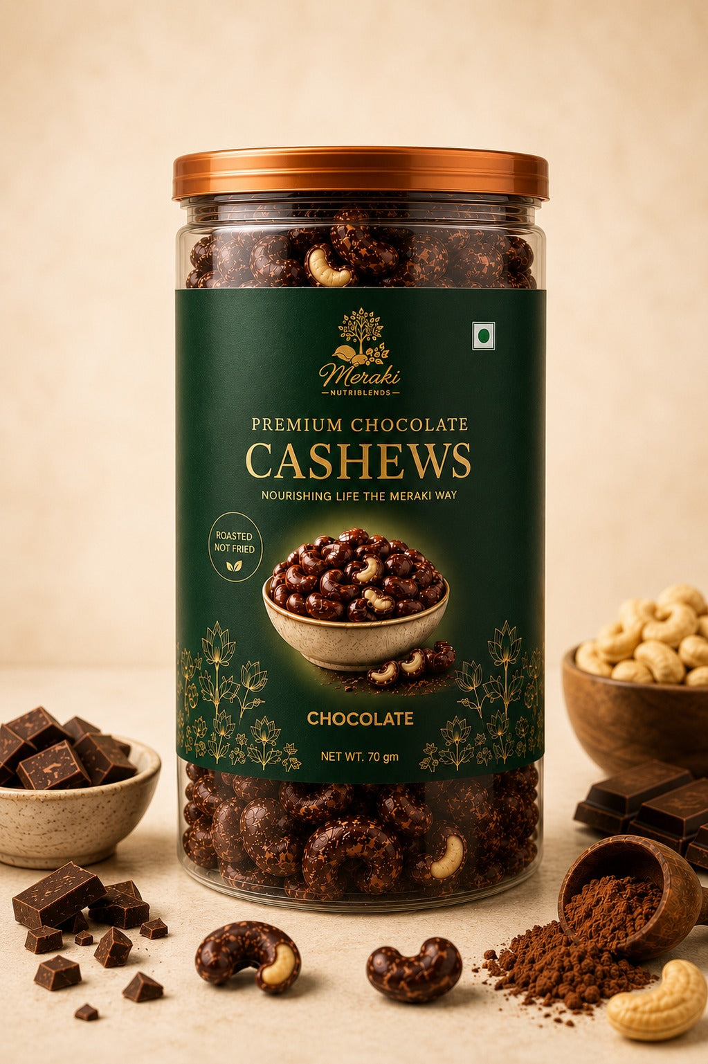 Premium Chocolate Cashews