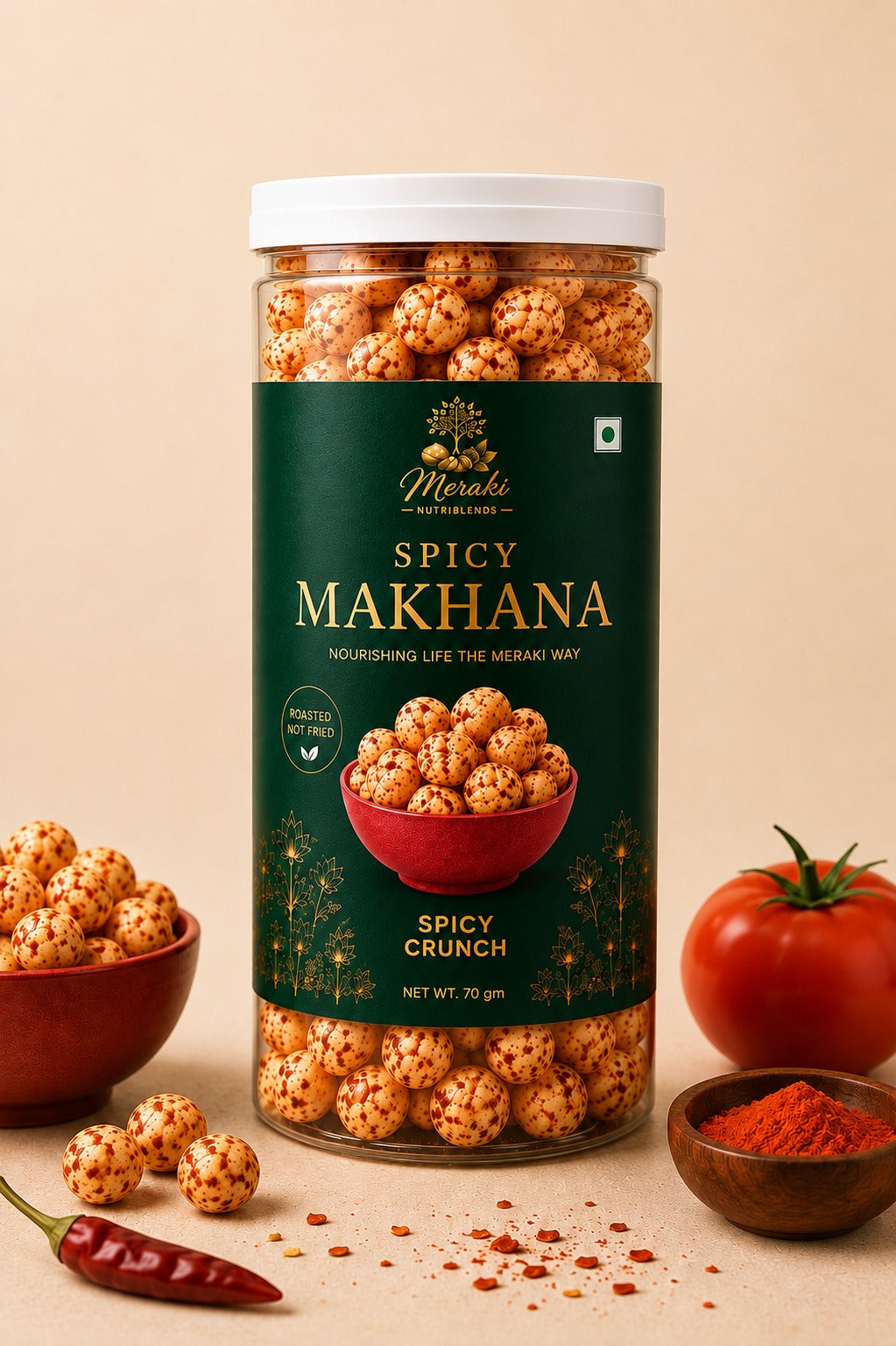Spicy Makhana